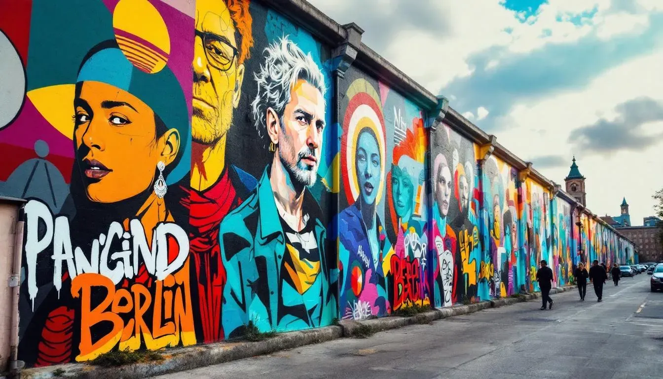 Berlin Wall East Side - filming location in Germany