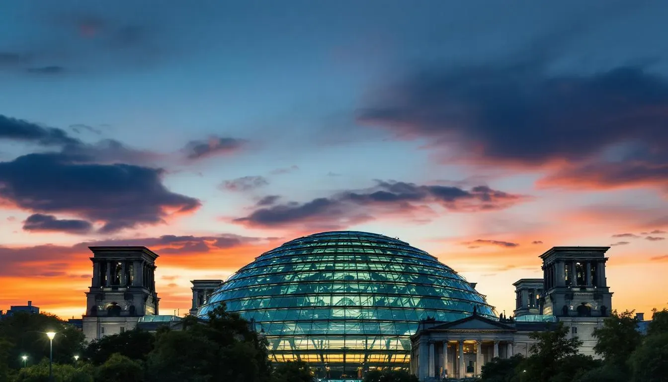 Reichstag Dome - filming location in Germany