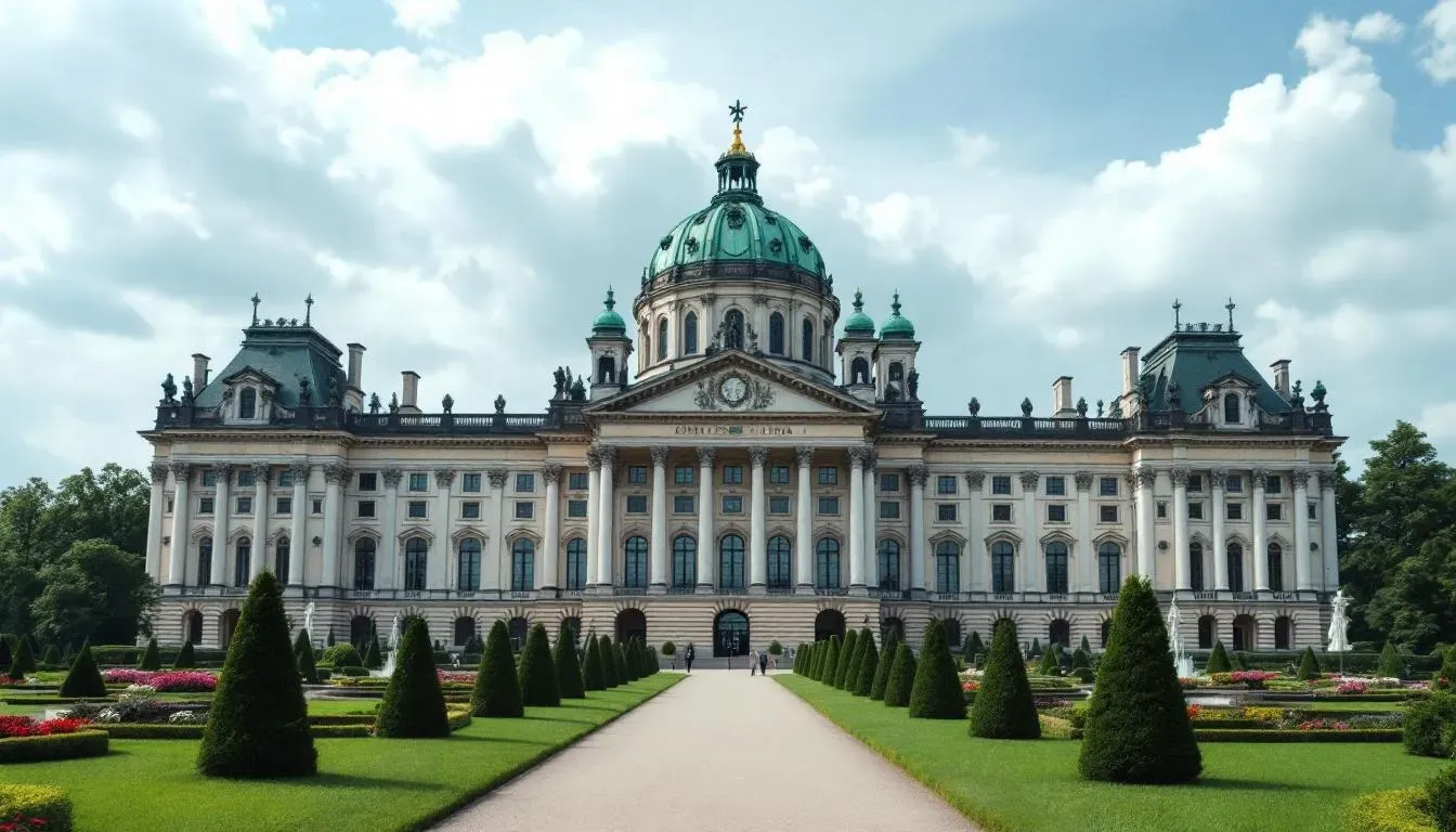 Charlottenburg Palace - filming location in Germany