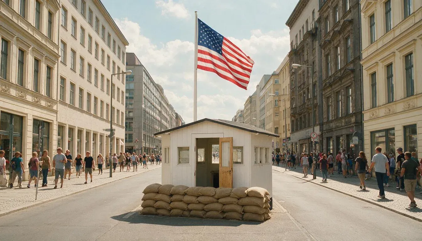 Checkpoint Charlie - filming location in Germany