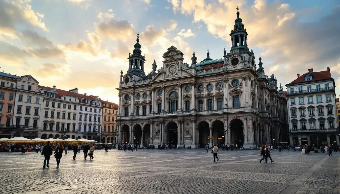 Odeonsplatz - filming location in Germany