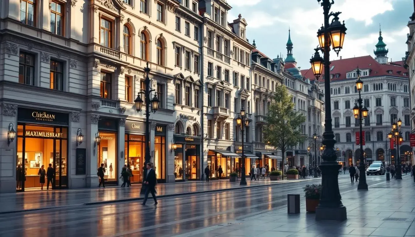 Maximilianstrasse - filming location in Germany