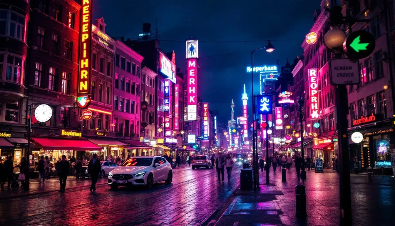 Reeperbahn Night - filming location in Germany