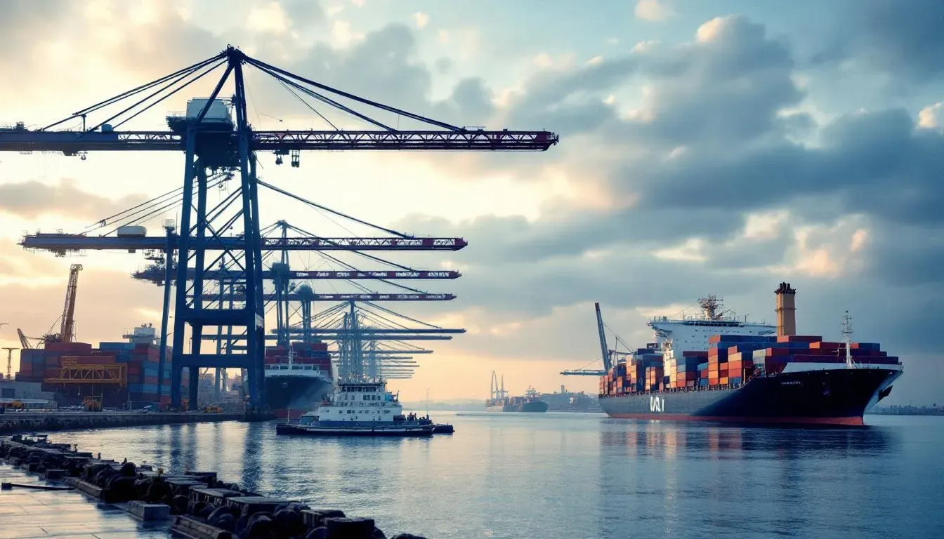 Hamburg Harbour - filming location in Germany