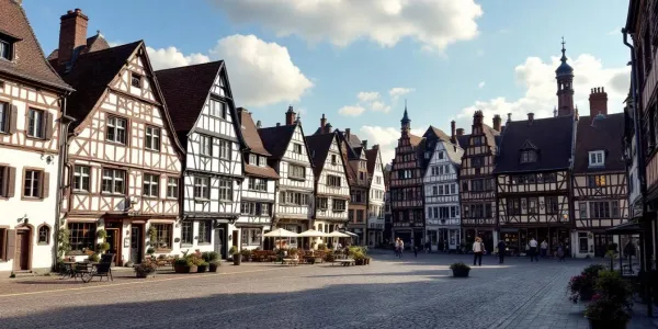 Filming in Frankfurt