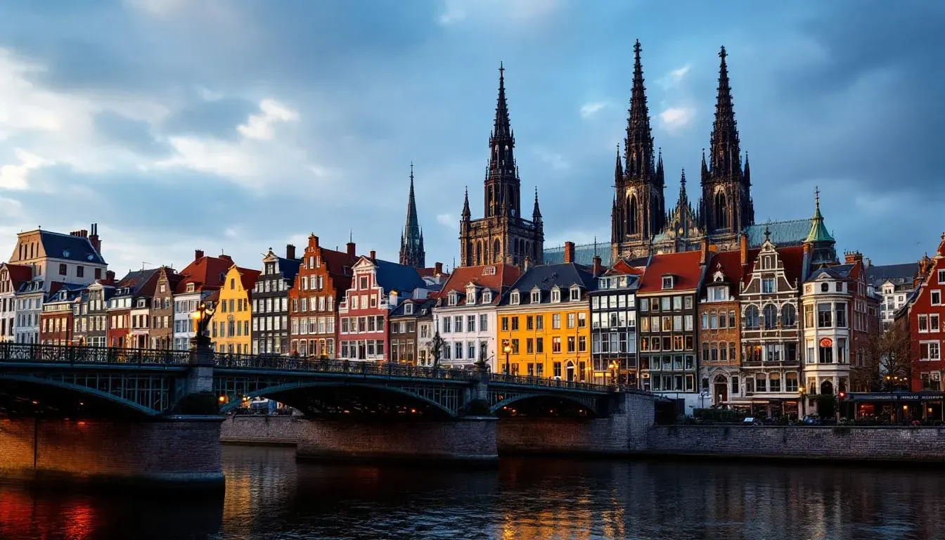 Cologne Old Town - filming location in Germany