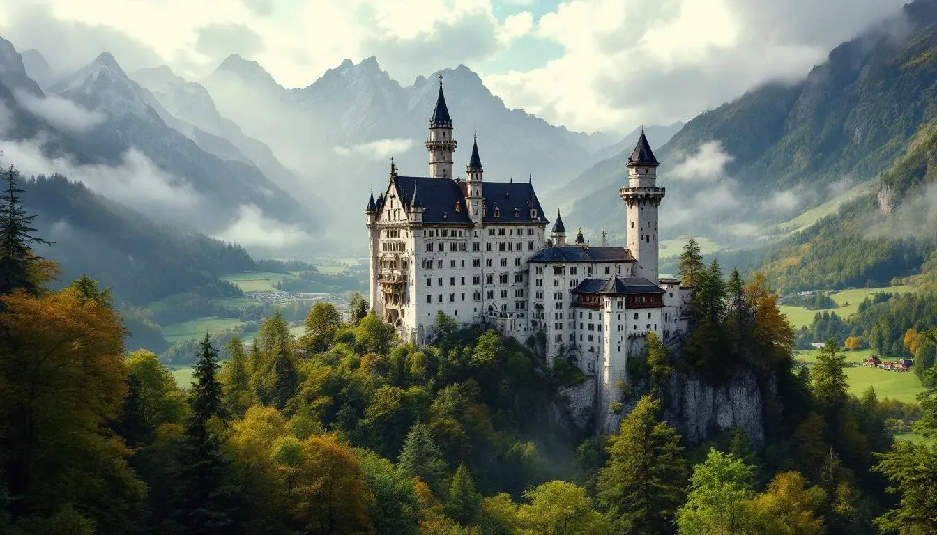 Neuschwanstein Castle - filming location in Germany