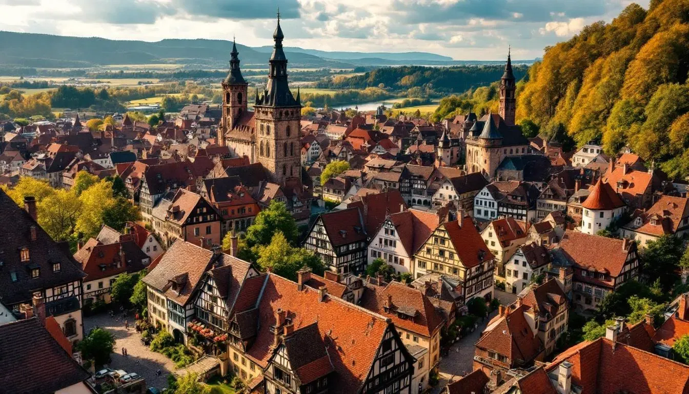 Rothenburg Tauber - filming location in Germany