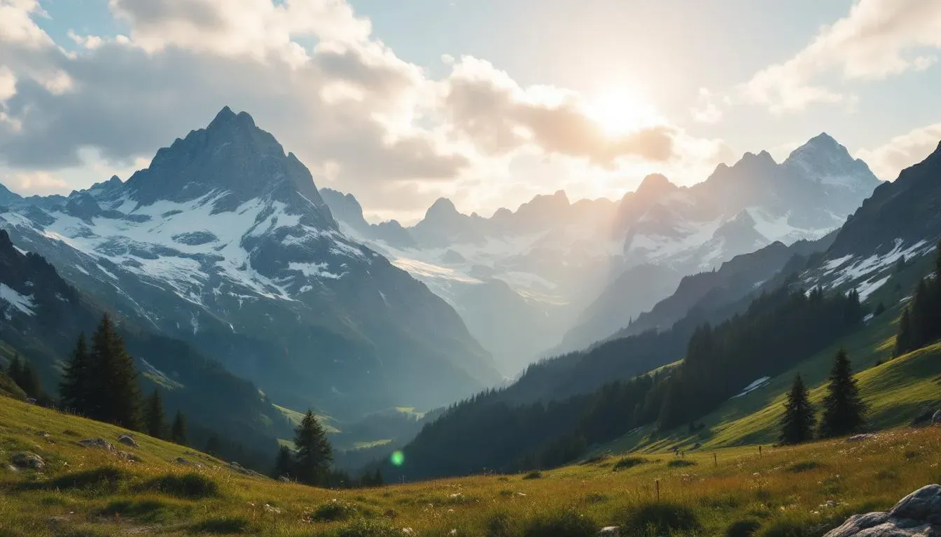 Bavarian Alps - filming location in Germany