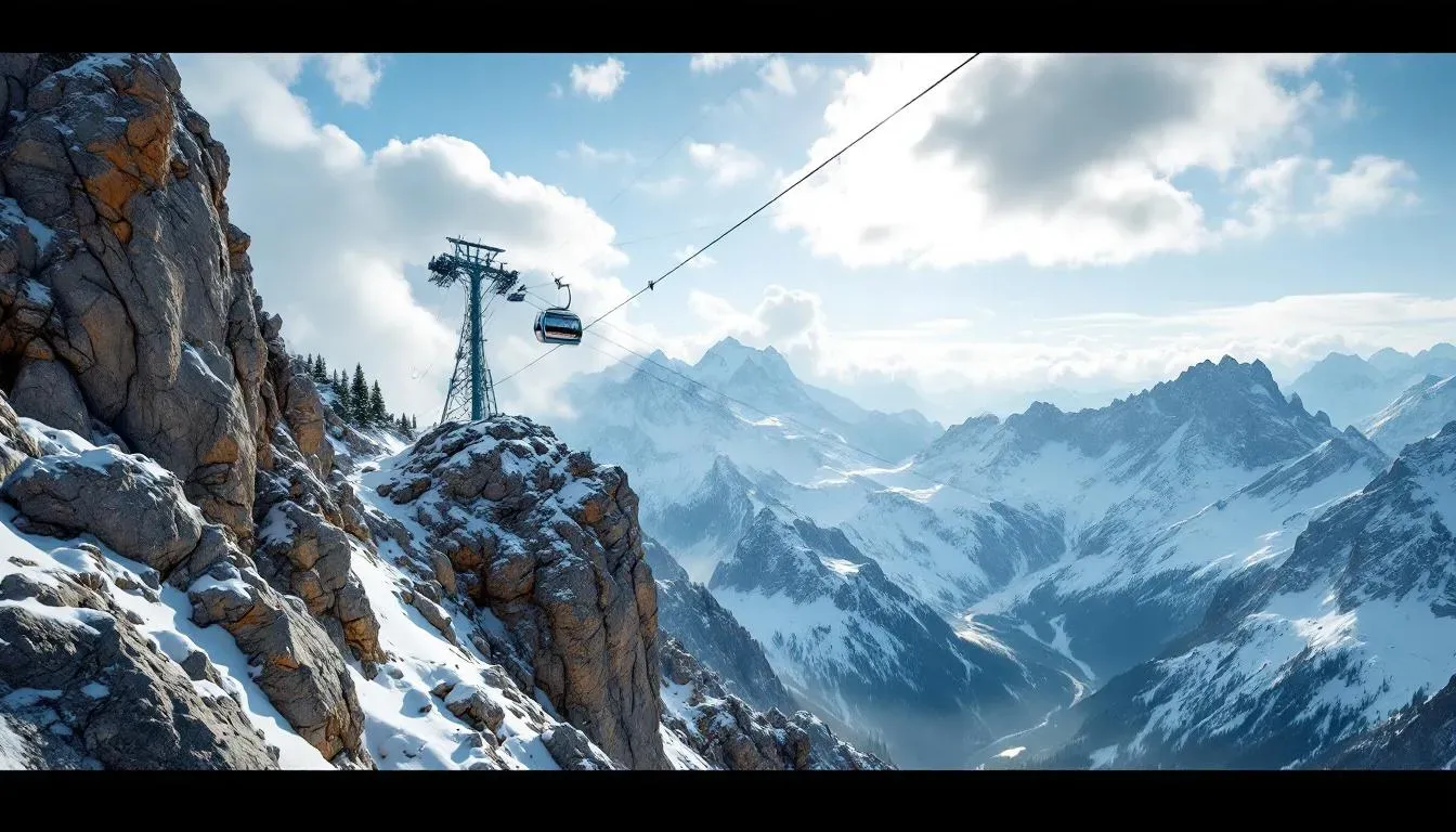 Zugspitze - filming location in Germany