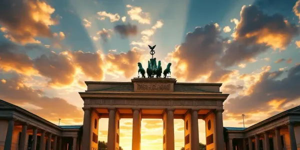 Filming in Berlin