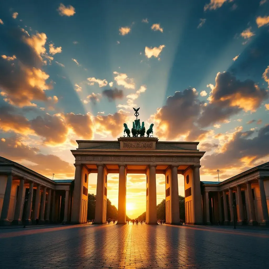 Brandenburg Gate - filming location in Germany